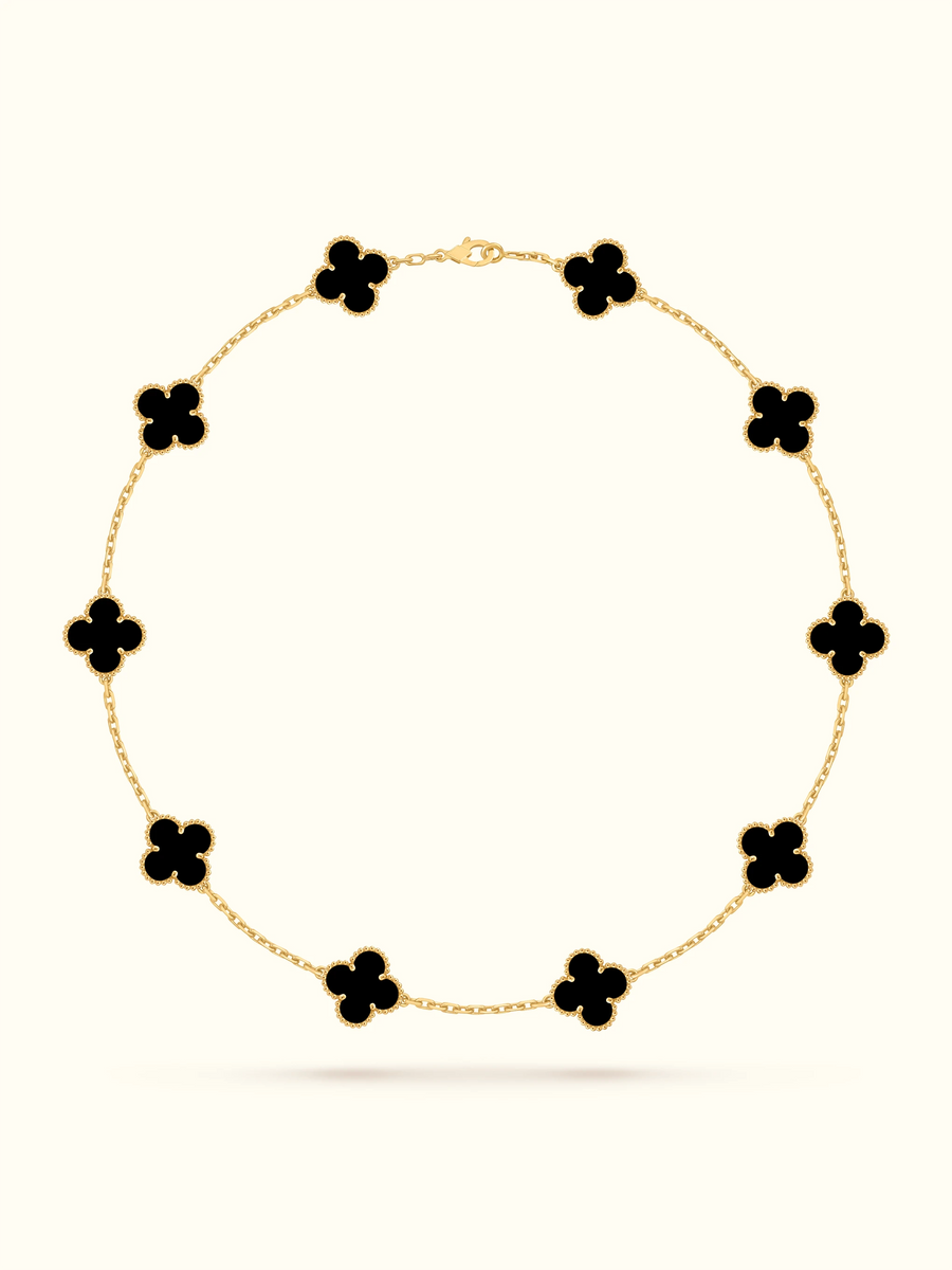 10 Motif Clover Nyaklánc