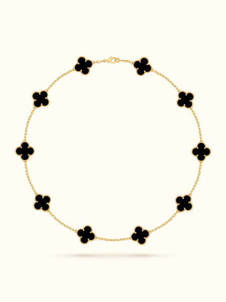 10 Motif Clover Nyaklánc