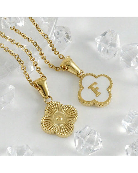 Clover initial nyaklánc