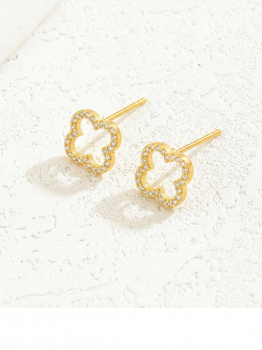 Luxe Clover Fülbevaló