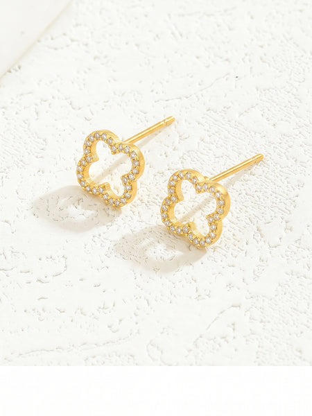 Luxe Clover Fülbevaló