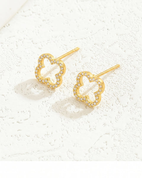 Luxe Clover Fülbevaló