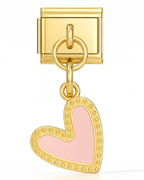 Pink Heart Charming